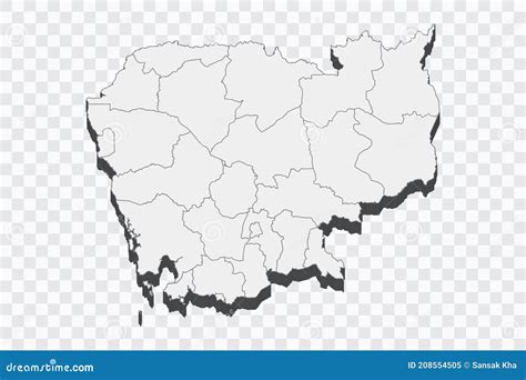 柬埔寨3d地图插图 向量例证 插画 包括有 钞票 海洋 加点 查出 标志 背包 明显 柬埔寨 208554505