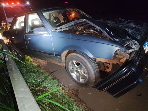 Motorista Embriagado Perde Controle Do Ve Culo E Causa Acidente