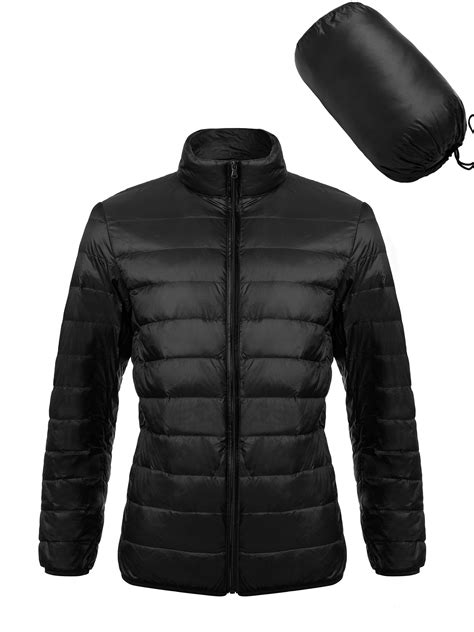 Mens Slim Fit Lightweight Zip Insulated Packable Down Puffer Jacket