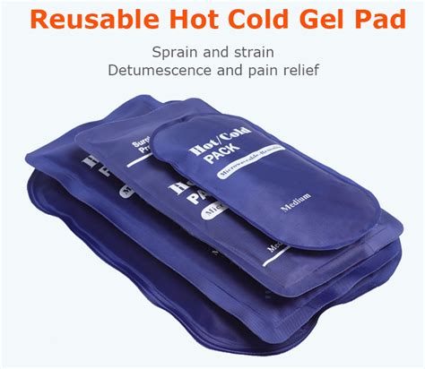 Hot Cold PacksReusable Cold Hot Therapy Gel Pad Ice Pack For Injuries Joint Pain Muscle