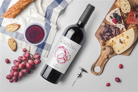 40 Exceptional Free Wine Bottle Mockups For Wineries Colorlib