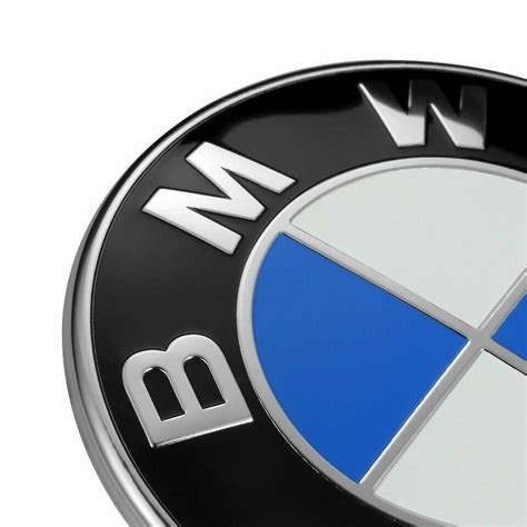 Pcs Front Hood Rear Trunk Mm Mm Badge Emblem For Bmw Emblems