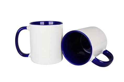 Caneca De Cerâmica Branca Interna e Alça Colorida LIVE Várias