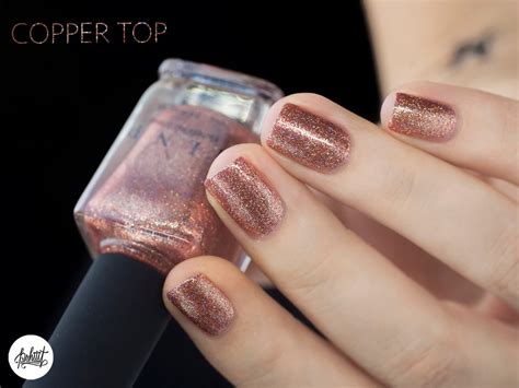 Metallic Nail Polish Copper Tops Ethyl Acetate Bentonite Pretty And Cute Copper Color