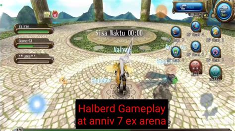 Toram Online Gameplay Halberd At Anniv 7 Ex Arena By SMOK3Y YouTube