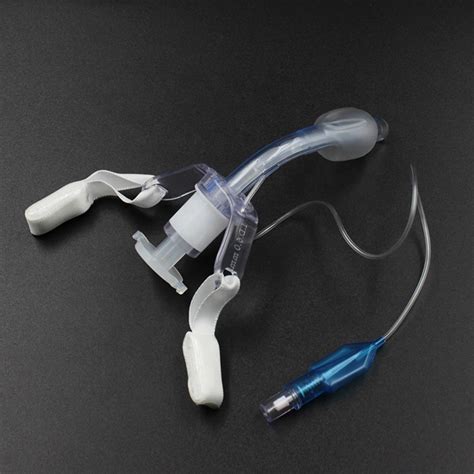 Disposable Medical Use Pvc Sterile Cuffed Plain Tracheostomy Tube