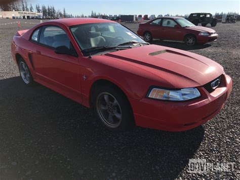 Surplus 2000 Ford Mustang Coupe In Chehalis Washington United States Govplanet Item 8237506