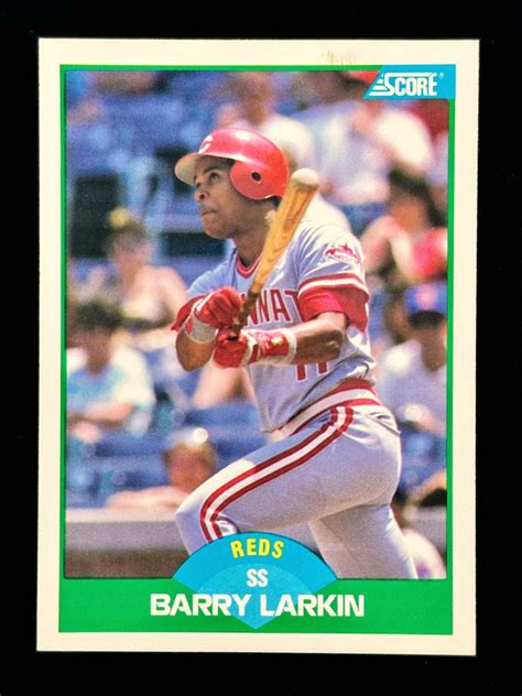 Barry Larkin #31 Prices | 1989 Score | Baseball Cards