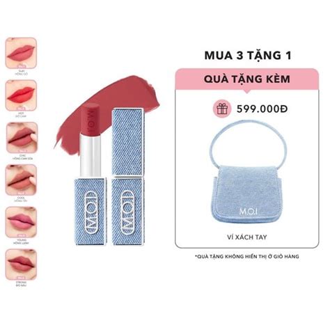 Set 3 MÀu Son ThỎi Cao CẤp The New Iconic PhiÊn BẢn GiỚi HẠn Moi