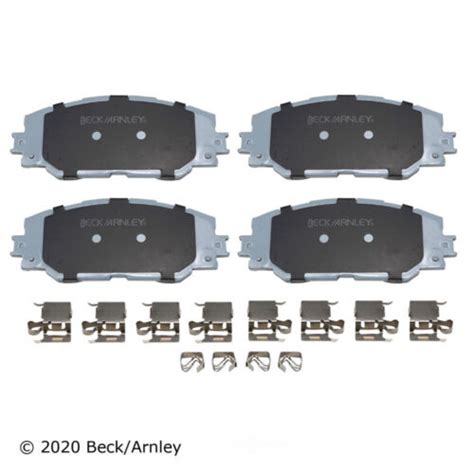 Frt Prem Brake Pads Beck Arnley 085 6786 Ebay