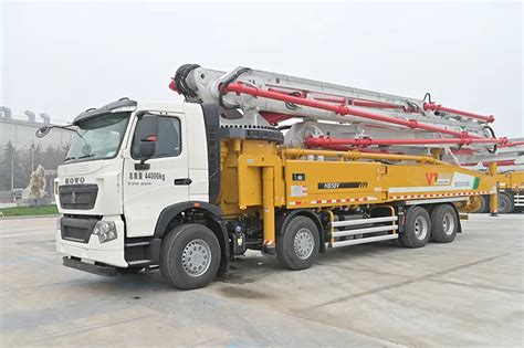 New Howo Chassis M M M M M Sinotruk Concrete Mixer Pump Truck