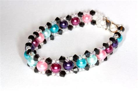 Glass Pearl Bracelet By AGoodBead On Etsy 15 00 Handmade Jewellery