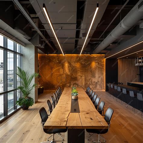 Premium Photo | Innovative workspaces modern office room