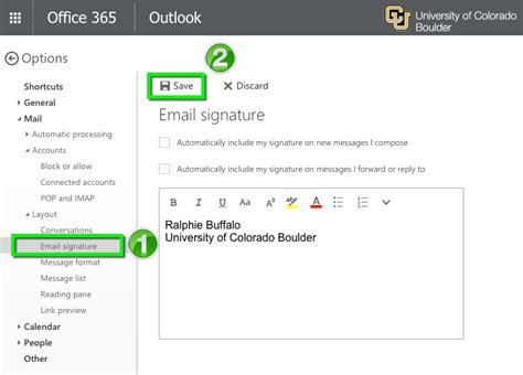 How To Change Your Email Signature In Outlook Packagepna