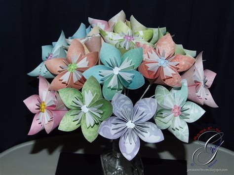 Jamies Craft Room Kusudama Flower Bouquet Assembly