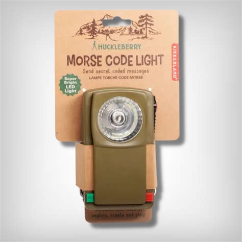 Morse Code Flashlight – National Museum of the Great Lakes