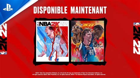 Nba 2k22 Bande Annonce De Lancement Vostfr 4k Ps5 Ps4 Youtube