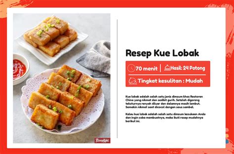 Resep Kue Lobak PT HARSINDO OETAMA PERKASA