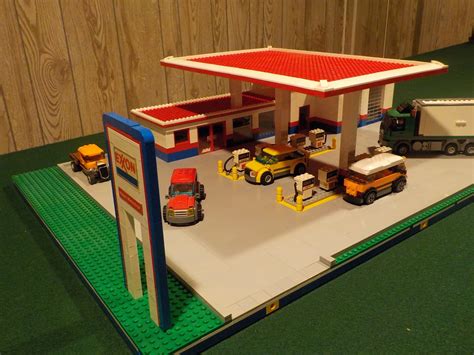 Exxon Gas Station 6375 Legos Exxon Gas Station Set 6375 B Flickr