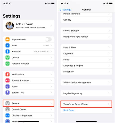 Reset All Settings
