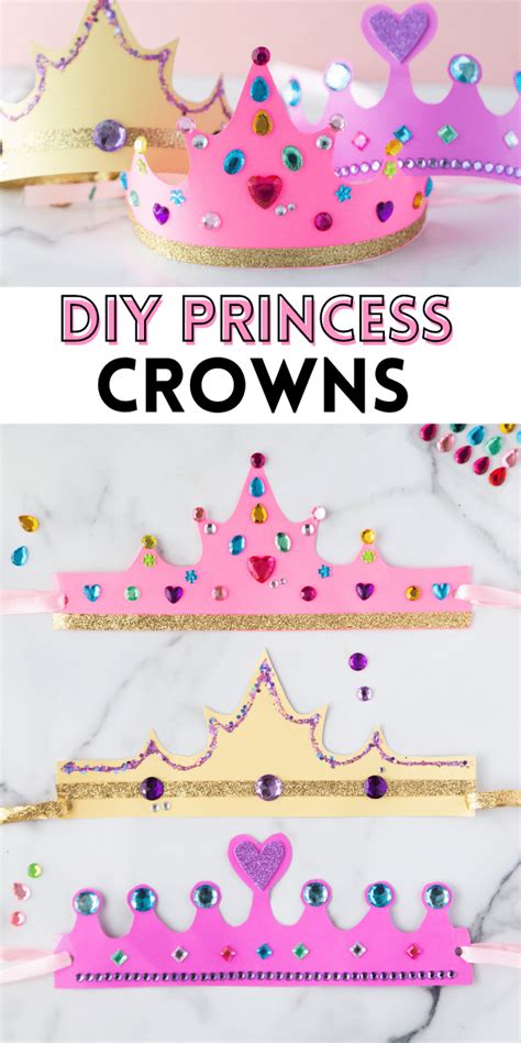 Diy princess crowns – Artofit