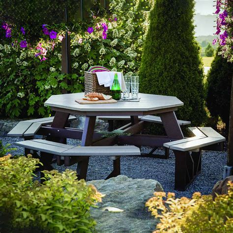 Octagon Picnic Table ET T Distributors Inc