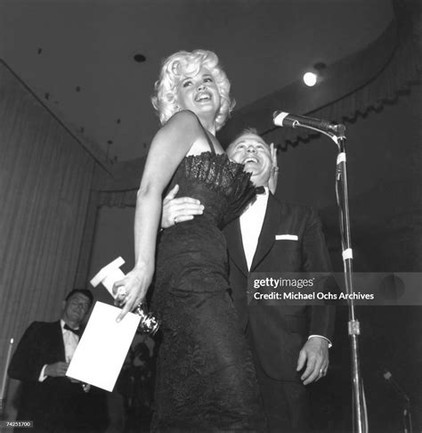 American Actress Jayne Mansfield And Actor Mickey Rooney Smile News Photo Getty Images