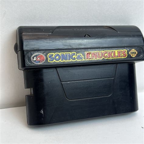 Sonic Knuckles Sega Genesis Cartridge Only Genuine Oem Ebay