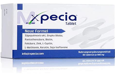 Xpecia DHT Blocker mit Biotin und Sägepalmextrakt Gegen Haarausfall