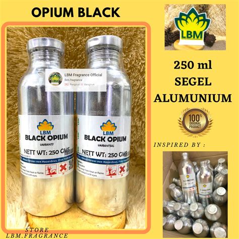 Jual Bibit Parfum LBM OPIUM BLACK 250 ML Segel Alumunium Pabrik