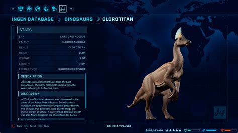 Screenshot Of Jurassic World Evolution Secrets Of Dr Wu Xbox One 2018 Mobygames