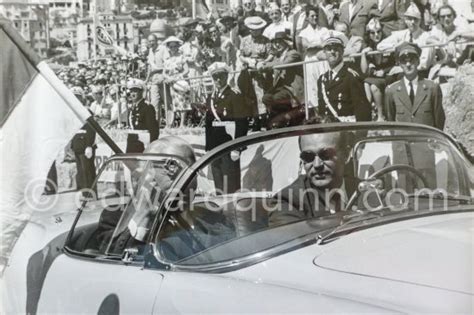 Prince Rainier Begins His Parade Lap Before The Start Of The Monaco