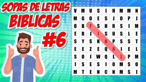 SOPA DE LETRAS BIBLICA 6 CUESTIONARIO BIBLICO YouTube