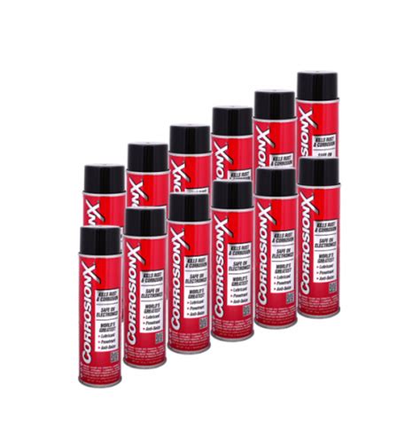 Case Corrosionx Red Oz Aerosol Pack Crushinag