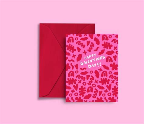 An Illustrated Greeting Card To Share With Your Best Gals This