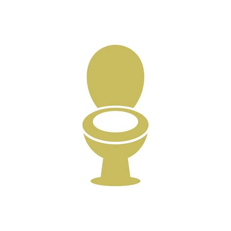 Premium Vector Toilet Icon Vector Template Illustration Design