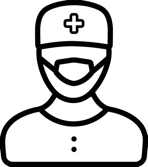 Line Icon For Surgeon Vector Art At Vecteezy