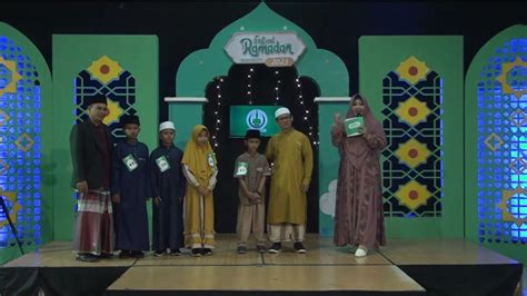 Lomba Tahfidz Festival Ramadan Banten TV Tahun 2023 Berlangsung Meriah