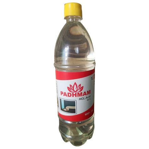 Padhmam 1 Litre Hydrochloric Acid Bottle Liquid At Rs 30 Bottle In