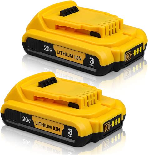 Dewalt Dcb Volt Li Ion Battery Pack Compact Ah Amazon Ca