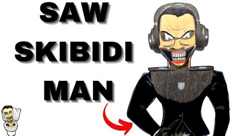 Cómo Dibujar Al⚙️toilet Saw Skibidi Man Skibidi Toilet Toilet 62 How To Draw Saw Skibidi Man