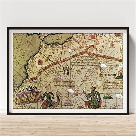 mansa musa emperor   mali empire poster  science source