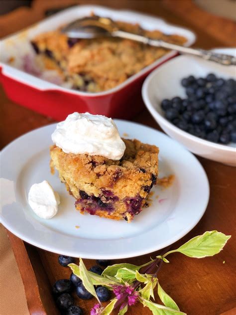 Blueberry Buckle Chouquette Kitchen