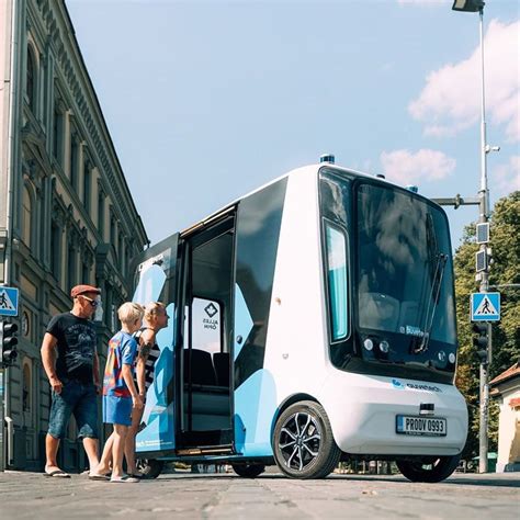 Mica Self Driving Shuttle Bus To Improve Urban Environment Tuvie