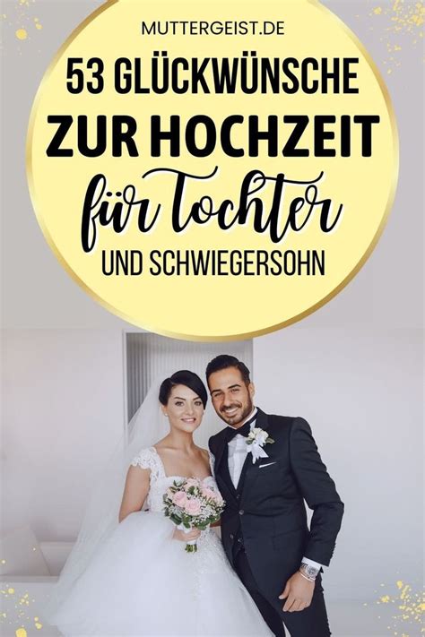 Gl Ckw Nsche Zur Hochzeit F R Tochter Und Schwiegersohn