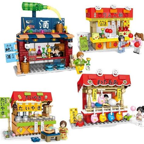 Sembo Mini City Street View Building Blocks Legoe Compatible Japanese