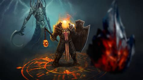 Papeis de parede 3840x2160 Diablo III Demônios Guerreiro Reaper of