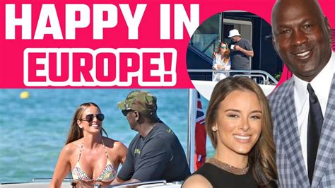 Michael Jordan And Yvette Prieto Look Happy And Stunning In European