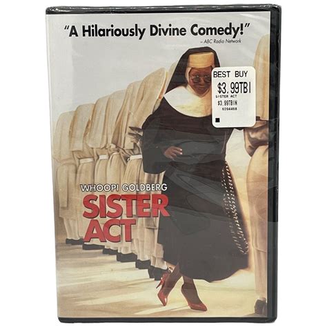 Sister Act Widescreen Dvd Brand New Whoopi Goldberg Maggie Smith Harvey