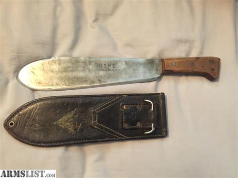 ARMSLIST - For Sale/Trade: USMC Bolo knife combat 1942 dated